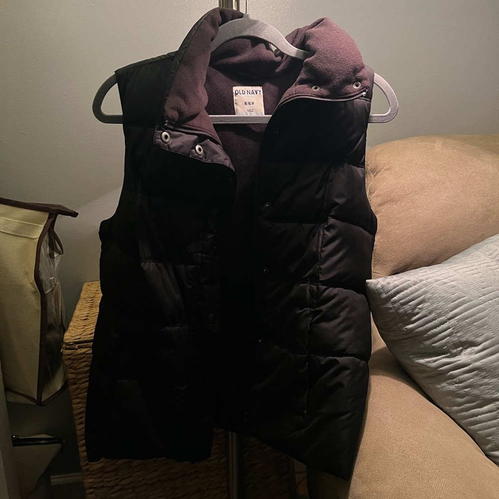 Black Old Navy Vest